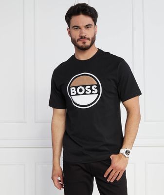 T-shirt męski na wiosnę BOSS BLACK ze sklepu: Gomez Fashion Store w kategorii: T-shirty męskie - zdjęcie 874714-BD9-10338_BB234M000141002