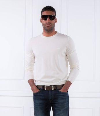 Sweter męski casualowy BOSS BLACK ze sklepu: Gomez Fashion Store w kategorii: Swetry męskie - zdjęcie 874714-BD9-10338_BB234M000154131