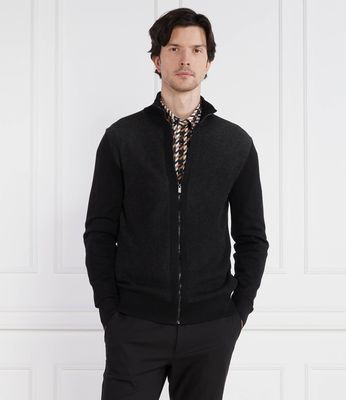 Sweter męski casual BOSS BLACK ze sklepu: Gomez Fashion Store w kategorii: Swetry męskie - zdjęcie 874714-BD9-10338_BB234M000159001