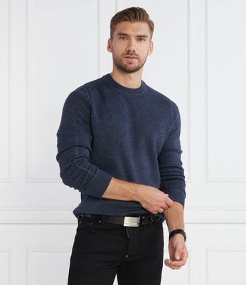 Sweter męski BOSS BLACK ze sklepu: Gomez Fashion Store w kategorii: Swetry męskie - zdjęcie 874714-BD9-10338_BB234M000160405