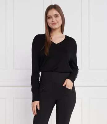 Sweter damski na zimę Marc Cain ze sklepu: Gomez Fashion Store w kategorii: Swetry damskie - zdjęcie 874714-BD9-10338_CR234W000004900