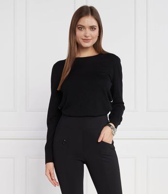 Sweter damski zimowy Marc Cain ze sklepu: Gomez Fashion Store w kategorii: Swetry damskie - zdjęcie 874714-BD9-10338_CR234W000005900