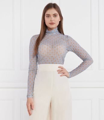 Bluzka damska wiosenna Marc Cain ze sklepu: Gomez Fashion Store w kategorii: Bluzki damskie - zdjęcie 874714-BD9-10338_CR234W000116321