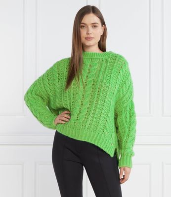 Sweter damski na zimę Marc Cain ze sklepu: Gomez Fashion Store w kategorii: Swetry damskie - zdjęcie 874714-BD9-10338_CR234W000131549