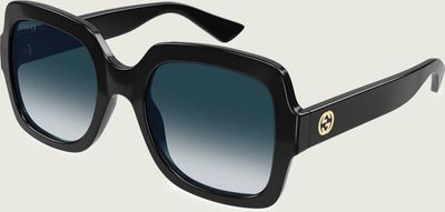 Okulary przeciwsłoneczne damskie Gucci ze sklepu: Gomez Fashion Store w kategorii: Okulary przeciwsłoneczne damskie - zdjęcie 874714-BD9-10338_GC232W000023001
