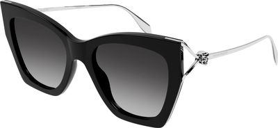 Okulary przeciwsłoneczne damskie jesienny Alexander McQueen ze sklepu: Gomez Fashion Store w kategorii: Okulary przeciwsłoneczne damskie - zdjęcie 874714-BD9-10338_AQ232W000004101