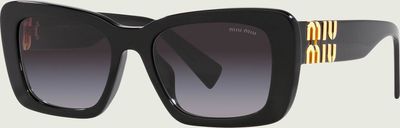 Okulary przeciwsłoneczne damskie MIU MIU ze sklepu: Gomez Fashion Store w kategorii: Okulary przeciwsłoneczne damskie - zdjęcie 874714-BD9-10338_IU232W000001001