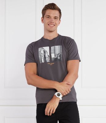 T-shirt męski wiosenny Pepe Jeans London ze sklepu: Gomez Fashion Store w kategorii: T-shirty męskie - zdjęcie 874714-BD9-10338_PJ234M000015976