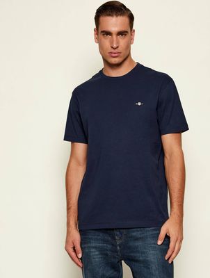 T-shirt męski na wiosnę Gant ze sklepu: Gomez Fashion Store w kategorii: T-shirty męskie - zdjęcie 874714-BD9-10338_GA234M000006433