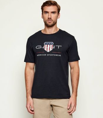 T-shirt męski młodzieżowy Gant ze sklepu: Gomez Fashion Store w kategorii: T-shirty męskie - zdjęcie 874714-BD9-10338_GA234M000007005