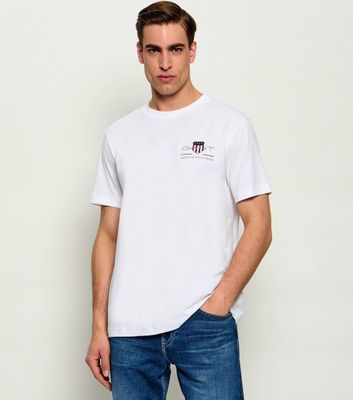 T-shirt męski Gant ze sklepu: Gomez Fashion Store w kategorii: T-shirty męskie - zdjęcie 874714-BD9-10338_GA234M000014110