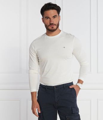 T-shirt męski casualowy Gant ze sklepu: Gomez Fashion Store w kategorii: T-shirty męskie - zdjęcie 874714-BD9-10338_GA234M000028113