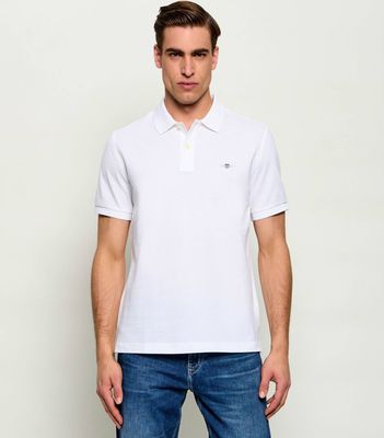 T-shirt męski na lato Gant ze sklepu: Gomez Fashion Store w kategorii: T-shirty męskie - zdjęcie 874714-BD9-10338_GA234M000021110