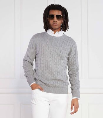 Sweter męski Gant ze sklepu: Gomez Fashion Store w kategorii: Swetry męskie - zdjęcie 874714-BD9-10338_GA234M000025930