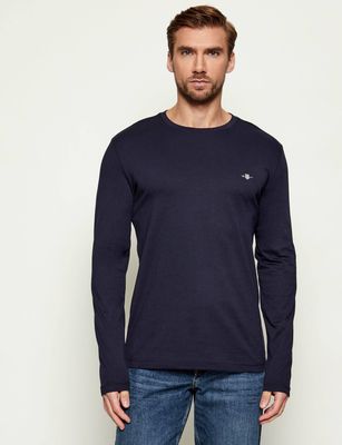 Gant - T-shirt męski na wiosnę ze sklepu: Gomez Fashion Store w kategorii: T-shirty męskie - zdjęcie 874714-BD9-10338_GA234M000028433