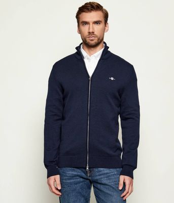 Sweter męski casualowy Gant ze sklepu: Gomez Fashion Store w kategorii: Swetry męskie - zdjęcie 874714-BD9-10338_GA234M000038433