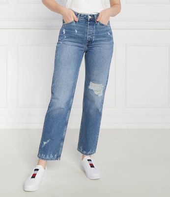 Jeansy damskie casualowe Tommy Hilfiger ze sklepu: Gomez Fashion Store w kategorii: Jeansy damskie - zdjęcie 874714-BD9-10338_TH234W000024G63