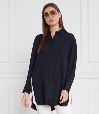 Tommy Hilfiger - Sukienka prosta ze sklepu: Gomez Fashion Store w kategorii: Sukienki - zdjęcie 874714-BD9-10338_TH234W000030F23