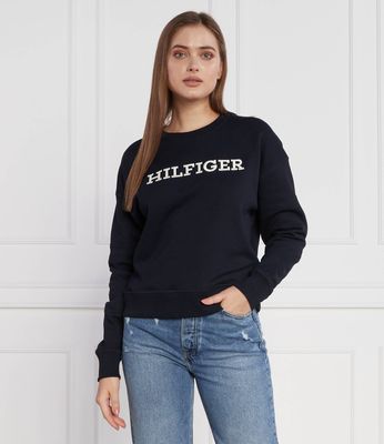 Bluza damska casual Tommy Hilfiger ze sklepu: Gomez Fashion Store w kategorii: Bluzy damskie - zdjęcie 874714-BD9-10338_TH234W000032F23