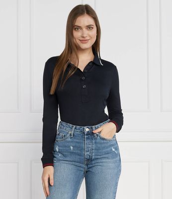 Bluzka damska na jesień casual Tommy Hilfiger ze sklepu: Gomez Fashion Store w kategorii: Bluzki damskie - zdjęcie 874714-BD9-10338_TH234W000053F23