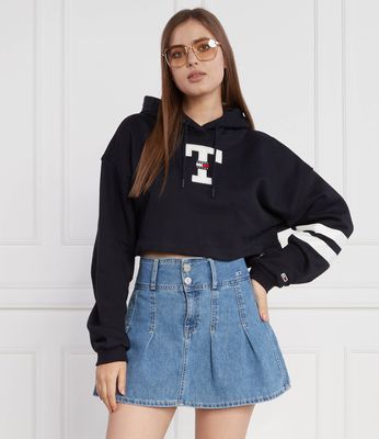 Bluza damska casual Tommy Jeans ze sklepu: Gomez Fashion Store w kategorii: Bluzy damskie - zdjęcie 874714-BD9-10338_TM234W000040F18