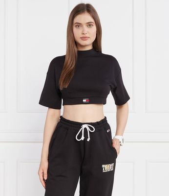 Tommy Jeans - Bluzka damska na wiosnę ze sklepu: Gomez Fashion Store w kategorii: Bluzki damskie - zdjęcie 874714-BD9-10338_TM234W000043D44