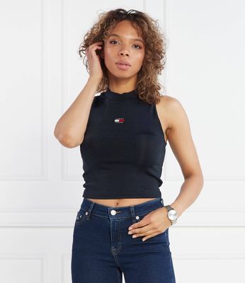 Bluzka damska letnia Tommy Jeans ze sklepu: Gomez Fashion Store w kategorii: Bluzki damskie - zdjęcie 874714-BD9-10338_TM234W000045F18