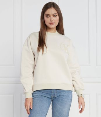 Bluza damska jesienna Calvin Klein Jeans ze sklepu: Gomez Fashion Store w kategorii: Bluzy damskie - zdjęcie 874714-BD9-10338_CJ234W000034B93