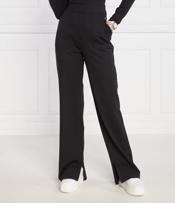Spodnie damskie casualowe jesienne Calvin Klein Jeans ze sklepu: Gomez Fashion Store w kategorii: Spodnie damskie - zdjęcie 874714-BD9-10338_CJ234W000054A81