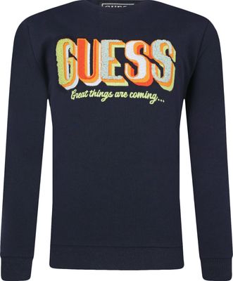 Guess - Bluza chłopięca jesienna zimowa ze sklepu: Gomez Fashion Store w kategorii: Bluzy chłopięce
