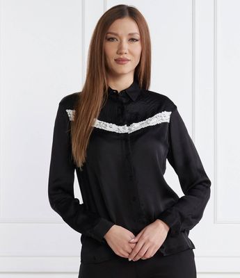 Koszula damska na jesień The Kooples ze sklepu: Gomez Fashion Store w kategorii: Koszule damskie - zdjęcie 874714-BD9-10338_TK234W000001001
