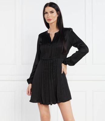 Sukienka na jesień trapezowa The Kooples ze sklepu: Gomez Fashion Store w kategorii: Sukienki - zdjęcie 874714-BD9-10338_TK234W000006001