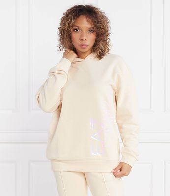Bluza damska casual EA7 ze sklepu: Gomez Fashion Store w kategorii: Bluzy damskie - zdjęcie 874714-BD9-10338_E7235W000001B19