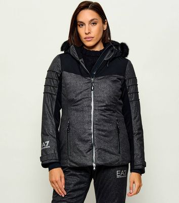 Kurtka damska jesienna EA7 ze sklepu: Gomez Fashion Store w kategorii: Kurtki damskie - zdjęcie 874714-BD9-10338_E7235W000009B40