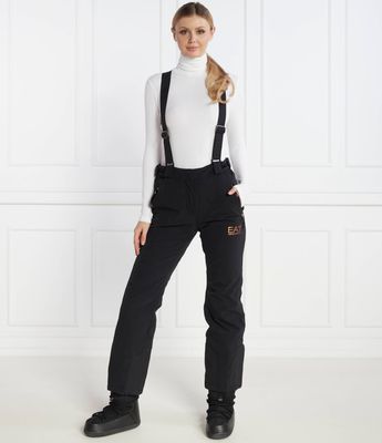 Spodnie damskie EA7 ze sklepu: Gomez Fashion Store w kategorii: Spodnie damskie - zdjęcie 874714-BD9-10338_E7235W000011012