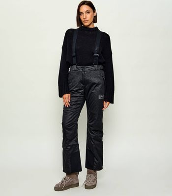 EA7 - Spodnie damskie jesienne ze sklepu: Gomez Fashion Store w kategorii: Spodnie damskie - zdjęcie 874714-BD9-10338_E7235W000013B40
