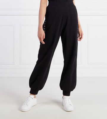 Spodnie damskie jesienne w sportowym stylu EA7 ze sklepu: Gomez Fashion Store w kategorii: Spodnie damskie - zdjęcie 874714-BD9-10338_E7235W000023463