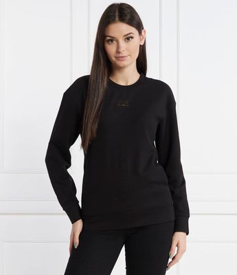 Bluza damska casual EA7 ze sklepu: Gomez Fashion Store w kategorii: Bluzy damskie - zdjęcie 874714-BD9-10338_E7235W000061463