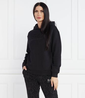 Bluza damska jesienna EA7 ze sklepu: Gomez Fashion Store w kategorii: Bluzy damskie - zdjęcie 874714-BD9-10338_E7235W000064012