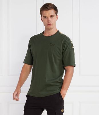T-shirt męski EA7 ze sklepu: Gomez Fashion Store w kategorii: T-shirty męskie - zdjęcie 874714-BD9-10338_E7235M000067B07