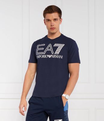 T-shirt męski młodzieżowy EA7 ze sklepu: Gomez Fashion Store w kategorii: T-shirty męskie - zdjęcie 874714-BD9-10338_E7235M000138554