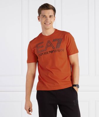T-shirt męski wiosenny EA7 ze sklepu: Gomez Fashion Store w kategorii: T-shirty męskie - zdjęcie 874714-BD9-10338_E7235M000138663