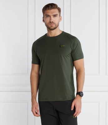 EA7 - T-shirt męski casual ze sklepu: Gomez Fashion Store w kategorii: T-shirty męskie - zdjęcie 874714-BD9-10338_E7235M000145B07