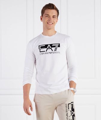 T-shirt męski EA7 ze sklepu: Gomez Fashion Store w kategorii: T-shirty męskie - zdjęcie 874714-BD9-10338_E7235M000070169