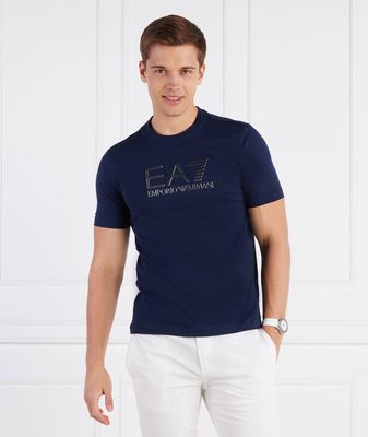 T-shirt męski EA7 ze sklepu: Gomez Fashion Store w kategorii: T-shirty męskie - zdjęcie 874714-BD9-10338_E7235M000146554