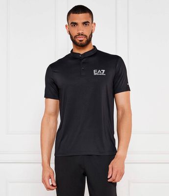 T-shirt męski casual EA7 ze sklepu: Gomez Fashion Store w kategorii: T-shirty męskie - zdjęcie 874714-BD9-10338_E7235M000162012