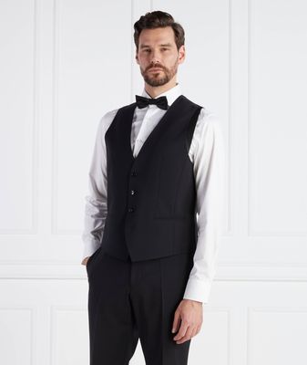 BOSS BLACK - Kamizelka męska ze sklepu: Gomez Fashion Store w kategorii: Kamizelki męskie - zdjęcie 874714-BD9-10338_BB232M000320001