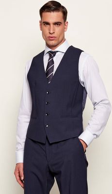 Kamizelka męska BOSS BLACK ze sklepu: Gomez Fashion Store w kategorii: Kamizelki męskie - zdjęcie 874714-BD9-10338_BB232M000320480