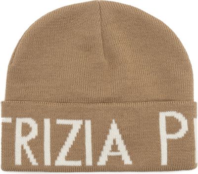 Czapka zimowa damska Patrizia Pepe ze sklepu: Gomez Fashion Store w kategorii: Czapki zimowe damskie - zdjęcie 874714-BD9-10338_PK234W000029330