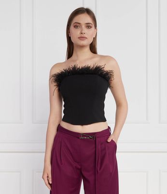 Bluzka damska Patrizia Pepe ze sklepu: Gomez Fashion Store w kategorii: Bluzki damskie - zdjęcie 874714-BD9-10338_PK234W000076049